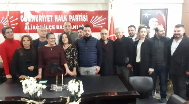 CHP Aliağa İlçe Görev Dağılımı Belli Oldu