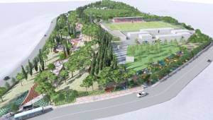 Dr. Behçet Uz Rekreasyon Alanında çalışmalar  başladı.