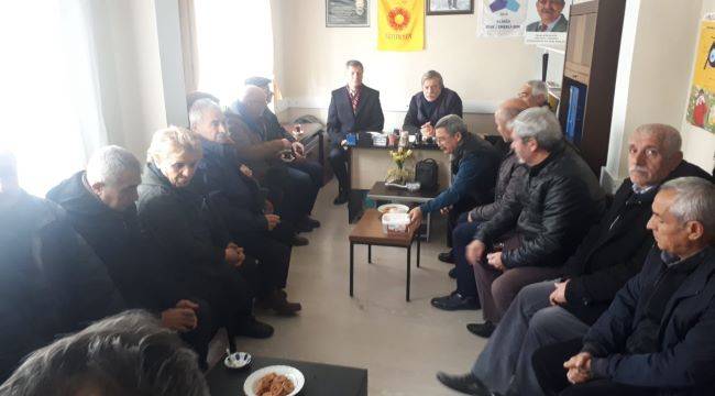 Emekli Sen Aliağa Şubesi' CHP Aliağa İlçe Başkan adayı Saim Yurdakul'u desteklediklerini açıkladı.