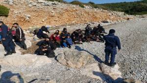 İzmir'de ölüme yolculuğa çıkan 171 göçmen yakalandı