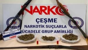 Kümesten esrar çıktı!