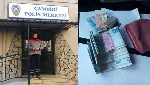 Temizlik personelinden örnek davranış