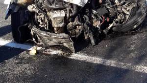 Candarlı'da Trafik Kazası : 1 ölü, 1 yaralı