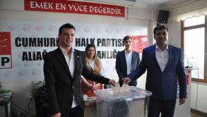CHP Aliağa Gençlik Kolları Başkanlığına Ahmet Orhan seçildi