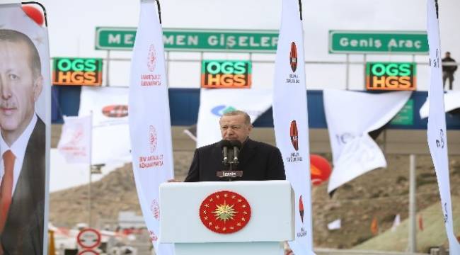 Cumhurbaşkanı Erdoğan "Gördes Barajı ile İzmir'i suya kavuşturduk"