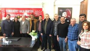 Esnaf Odası Başkanından CHP'YE Hayırlı Olsun Ziyareti