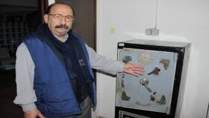 hırsızlar çelik kasaları matkapla açmış