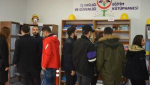 İş Sağlığı ve Güvenliği Eğitim Kütüphanesi açıldı.
