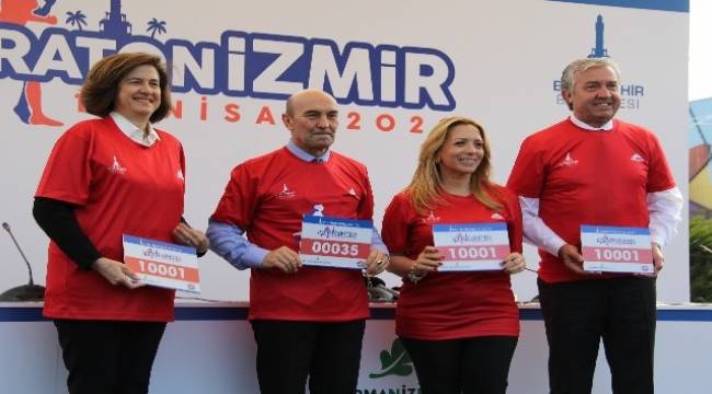 "Maratonİzmir" heyecanı başladı