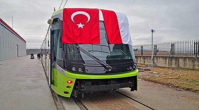 Türkiye'den dünyaya ilk tramvay ihracatı