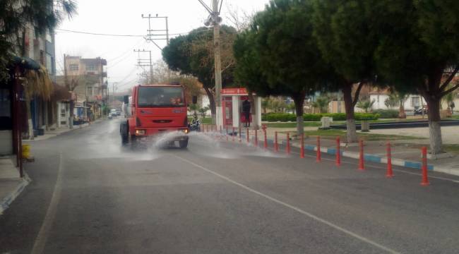 Aliağa Belediyesi'nin Hijyen Seferberliği Sürüyor