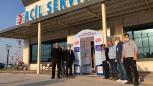 Doktor Başkan'dan vatandaşlara: Dezenfeksiyon tüneli