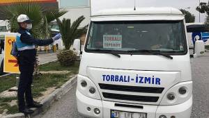 İzmir Büyükşehir'den minibüs esnafına destek