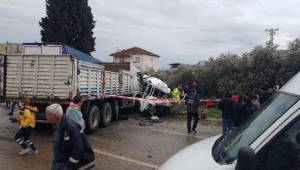 korkunç kaza: 1 ölü, 4 yaralı