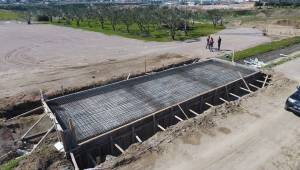 Tır ve Kamyon Garajı Köprüsü Tamamlanıyor