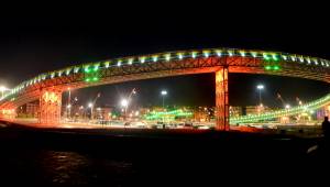 Avcı Ramadan Köprüsünde Boya Yenilemesi