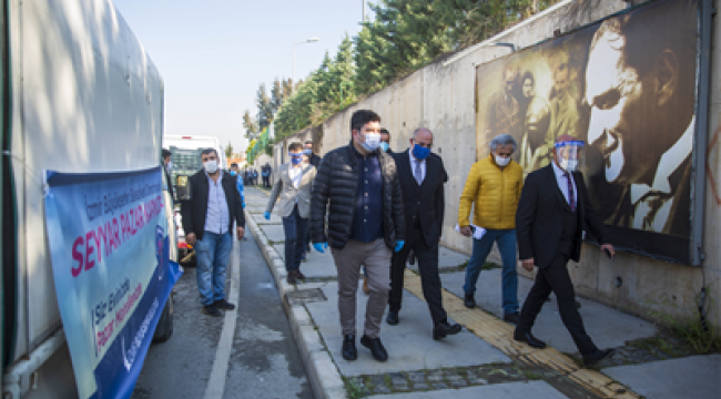 İzmir'de 'Seyyar Pazar' dönemi başladı