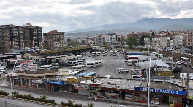 Menemen garajındaki minibüs ve otobüsçülerden ücret alınmayacak