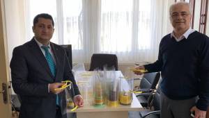 Üretilen Siperlikler Aliağa Sağlık Müdürlüğüne Teslim edildi.