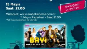 Açık havada sinema gösterimine büyük ilgi 12 Mayıs 2020 Salı