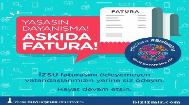 "Askıda fatura" uygulaması İzmir'de de başladı