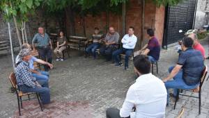 Başkan Aksoy'dan Ramazan ziyaretleri