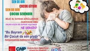 CHP Aliağa İlçe Teşkilatından "Bir Çocuk da Sen Giydir" Kampanyası