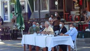 Esnaf Ve Yetkililer 1 Haziran Sonrasını Açık Hava Toplantısında Konuştu