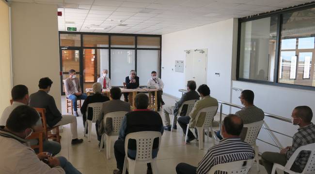 Foça'da tarım İçin koronavirüs tedbirleri toplantısı