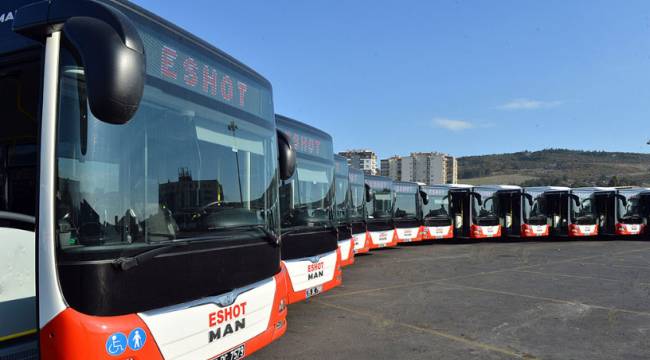 İzmir'e 304 otobüs daha geliyor