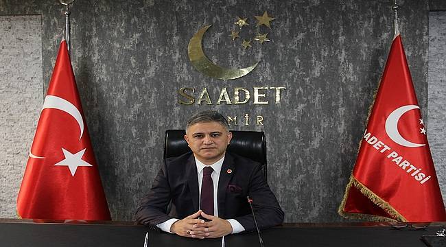 Saadet Partisi İzmir İl Başkanı Erduran'dan Ankara Barosu'na tepki: