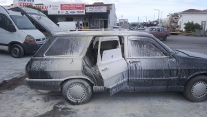 Aliağa'da otomobilin LPG tankı patladı: 2 ağır yaralı