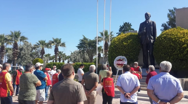  Aliağa'da Emekliler günlerini sorunlarla kutladı