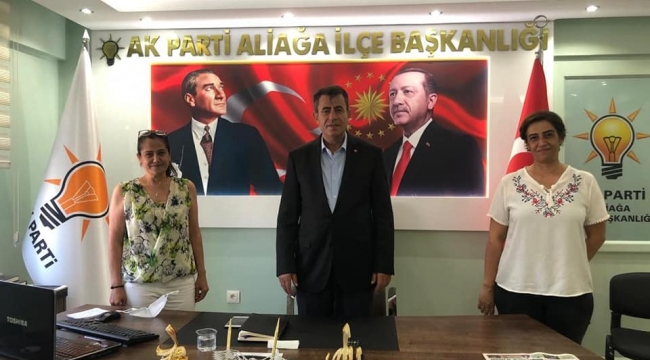 CHP Aliağa   iade-i ziyarete devam ediyor