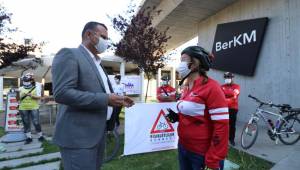 Dünya Bisiklet Günü'nde Bergama'da etkinlik düzenlendi