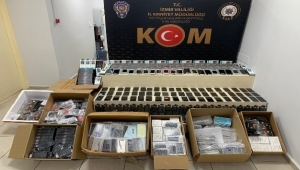 Gümrük kaçağı 2 bin 780 adet ürün ele geçirildi