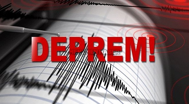 İzmir'de 3.8 büyüklüğünde deprem!