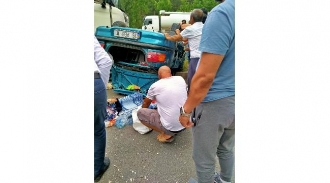 İzmir'de feci kaza: 4 yaralı