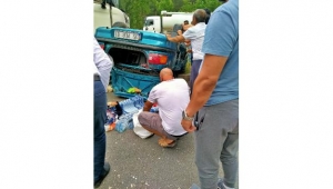 İzmir'de feci kaza: 4 yaralı