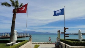 İzmir'de mavi bayraklı plajların sayısı arttı