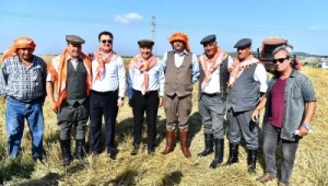 Menemen'de hasat bayramı