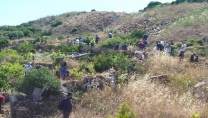 otları yakmak isterken canından oldu