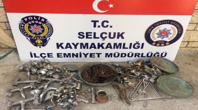 polis hırsızları kıskıvrak yakaladı