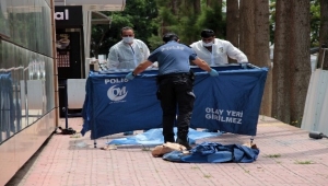 Yemekhanenin çatısında düşen işçi hayatını kaybetti