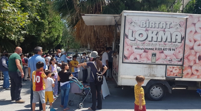 Aliağa'da Ayasofya için şükür lokması