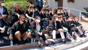 Aliağalı Avukatlar'dan 'Çoklu' Protesto