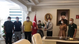 CHP Aliağa İlçe Teşkilatından Yeni İlçe Emniyet Müdürüne Ziyaret