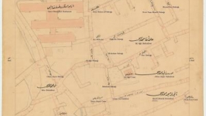 Eski İzmir'e ışık tutan harita dijital arşivd