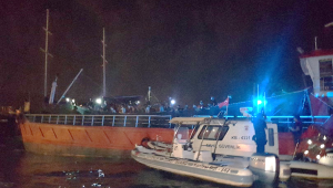 İzmir'de 268 Düzensiz Göçmen ve organizatör oldukları iddiasıyla 8 kişi gözaltına alındı.