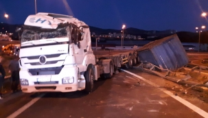 Menemen 'de trafik kazası 1 kişi yaralandı